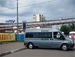 Бесплатный автобус Genser в пункт аренды автомобилей АрендаАвто-крм на ул.Добролюбова